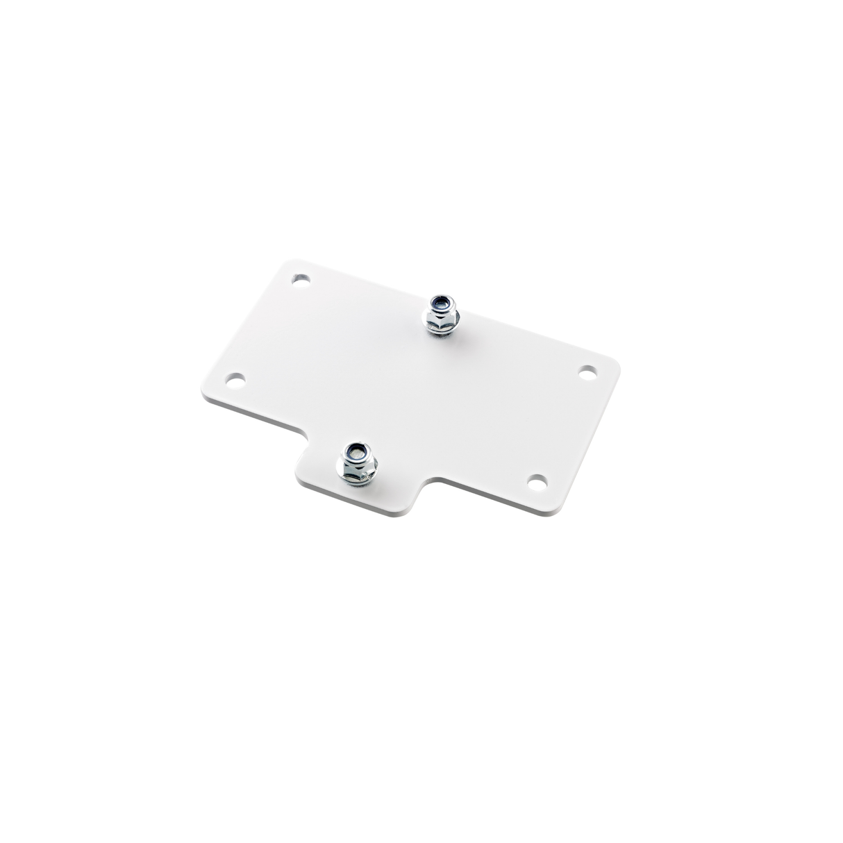 K&M 24357 adapter panel 4, white