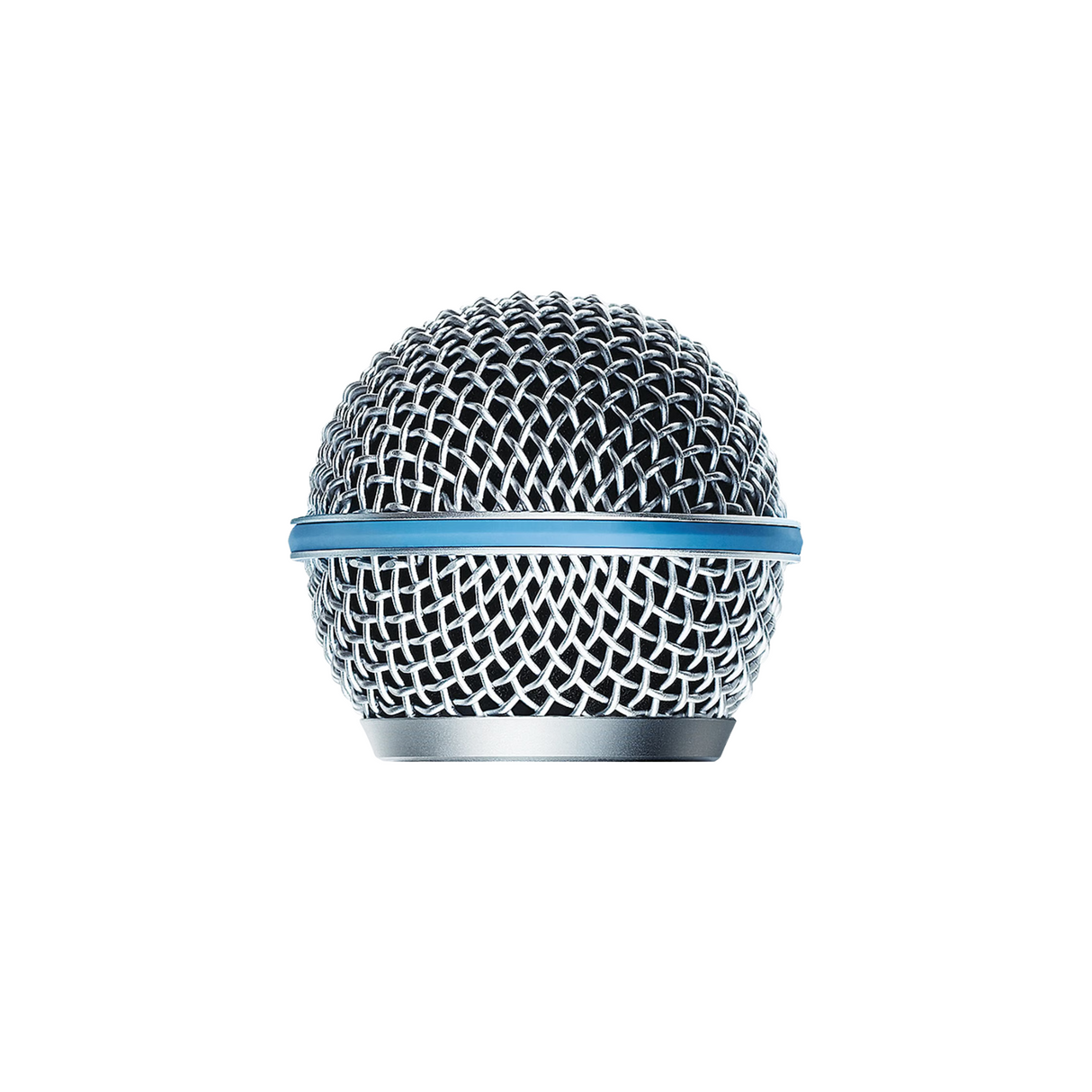 Shure grille for wired and wireless BETA58A, silver