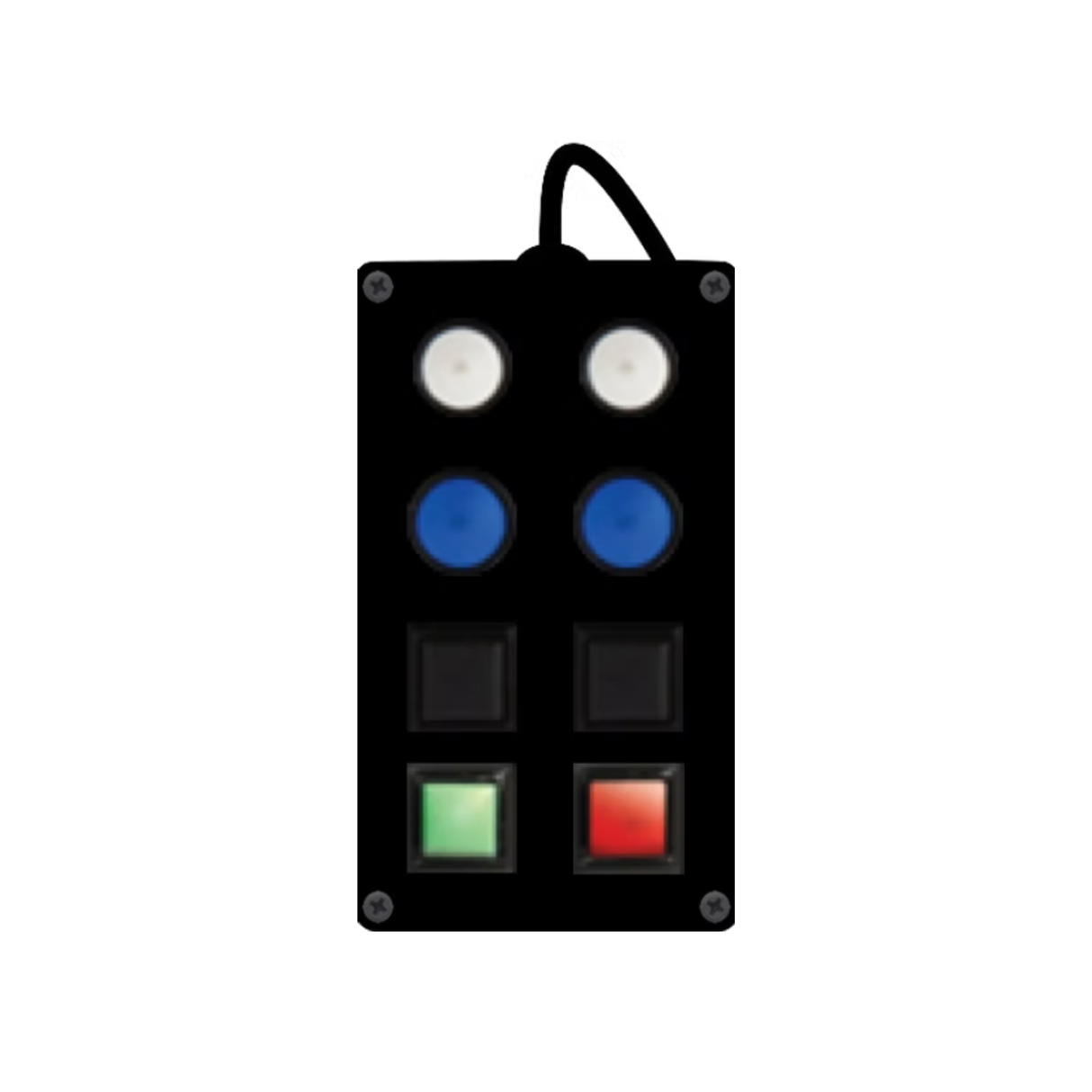 Nemesis REM8D Remote Control Box - 8 Button > 9 Pin D-Sub Out