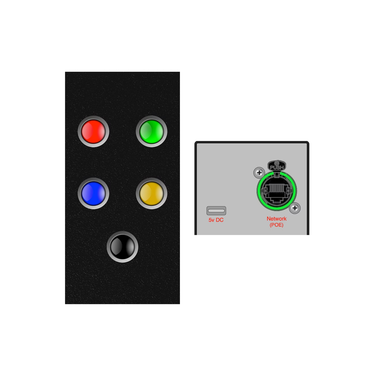 Nemesis OSCA-R5 5 Way Osc Programmable Button Box