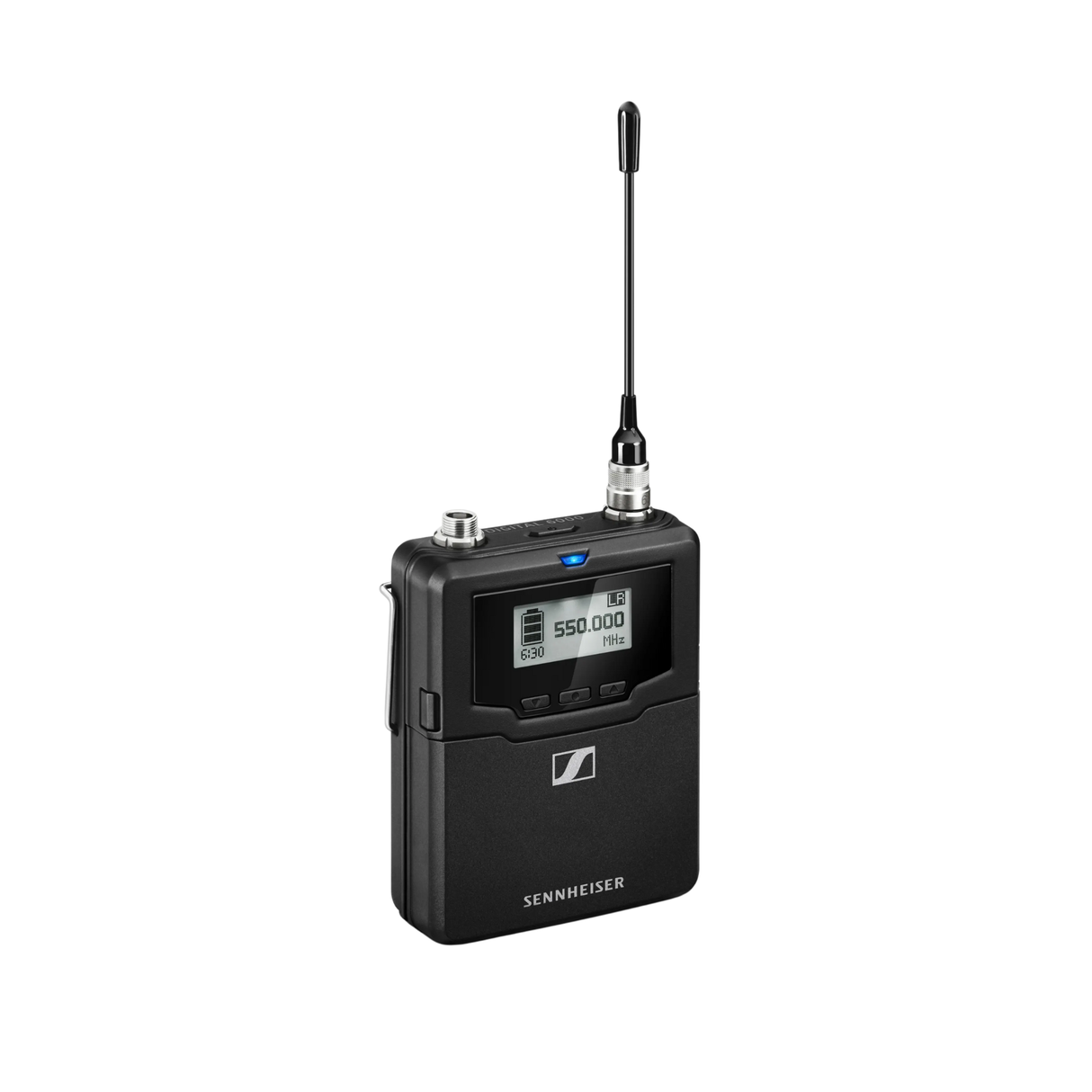 Sennheiser SK 6000 BK B1-B4 Bodypack transmitter, digital, LR mode, 3-pole SE plug, AES 256, black