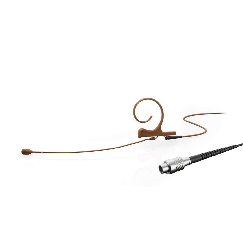 DPA 4288 CORE Directional Flex Earset Mic, 120 mm Boom, Brown, 3-pin LEMO