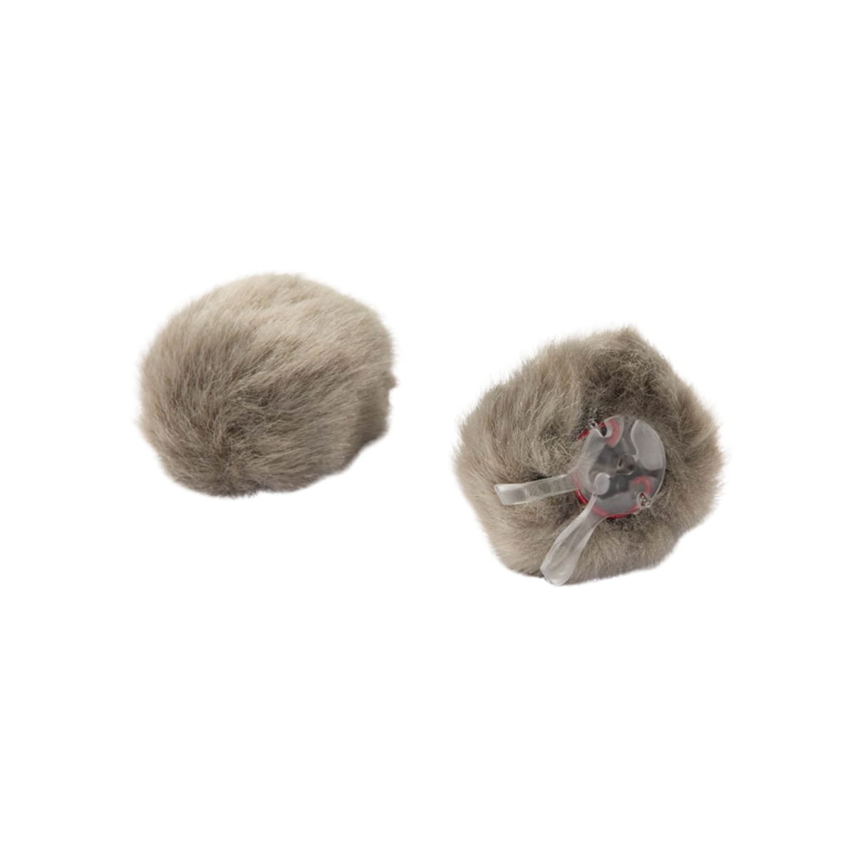 DPA Fur Windscreen, Gray, Small, 2 pcs