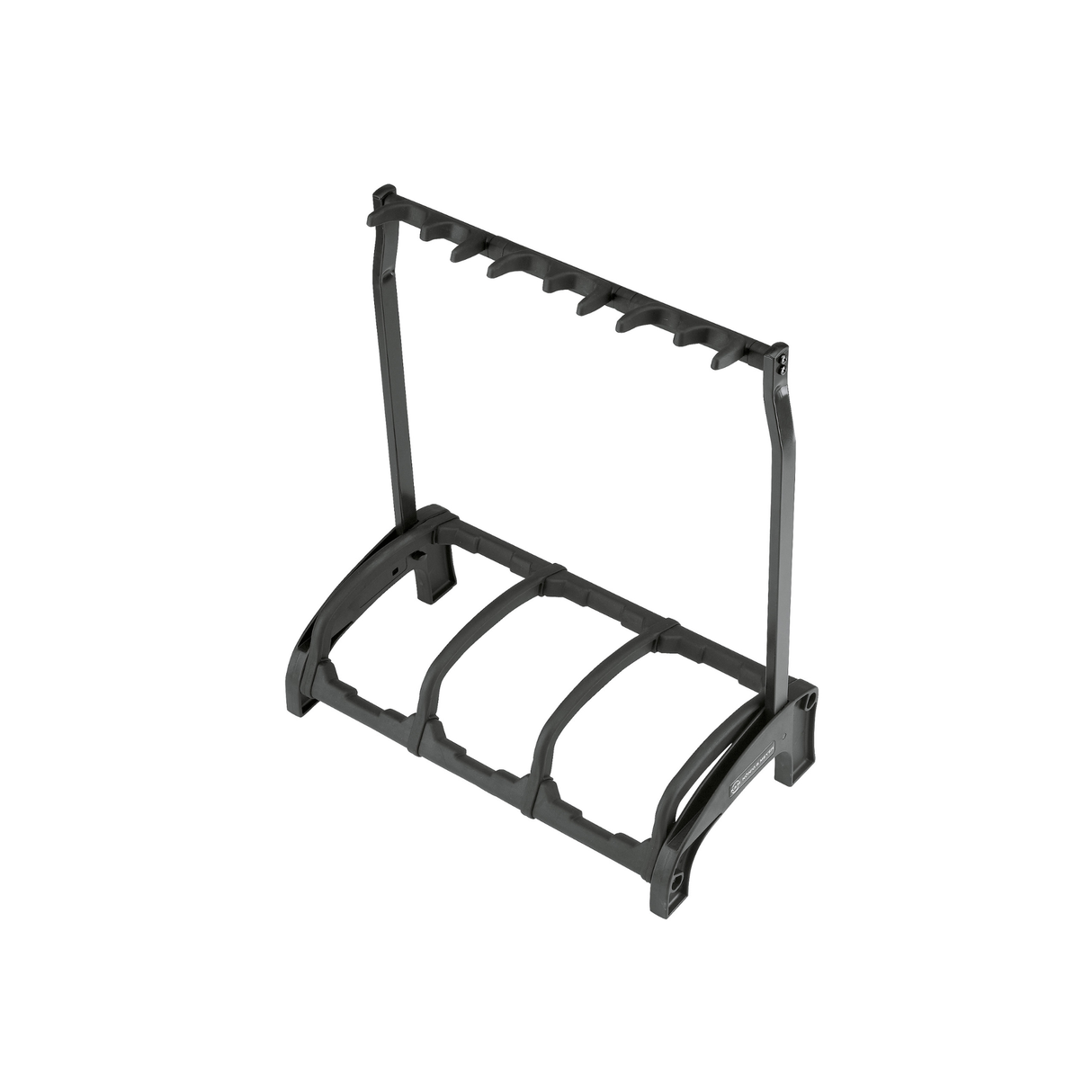 K&M 17513 three guitar stand "Guardian ", black