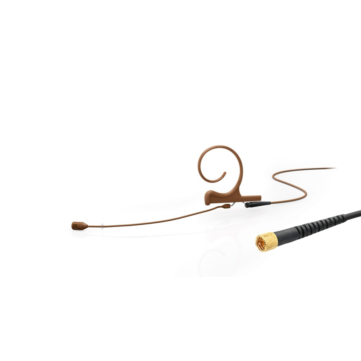 DPA 4288 CORE Directional Flex Earset Mic, 100 mm Boom, Brown, MicroDot