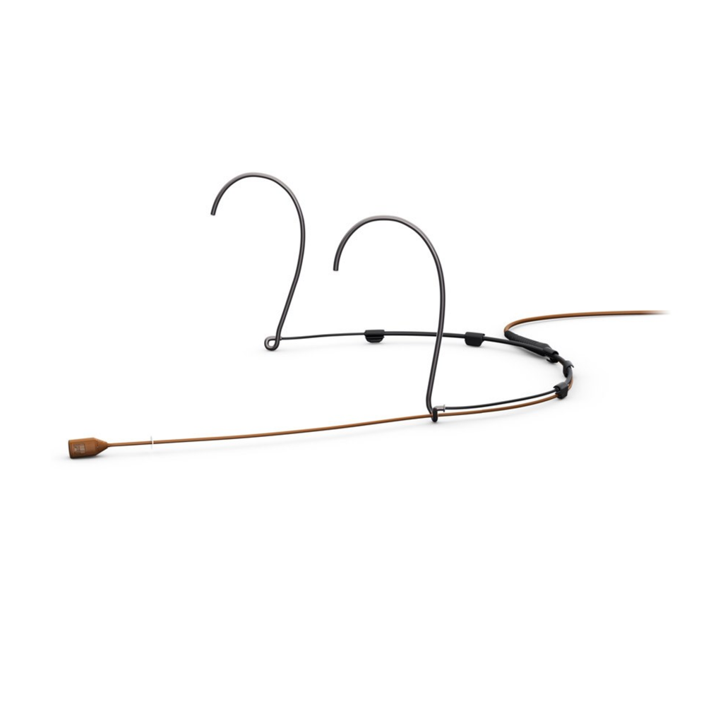 DPA 4088 CORE+ Directional Headset Mic, Brown, MicroLock
