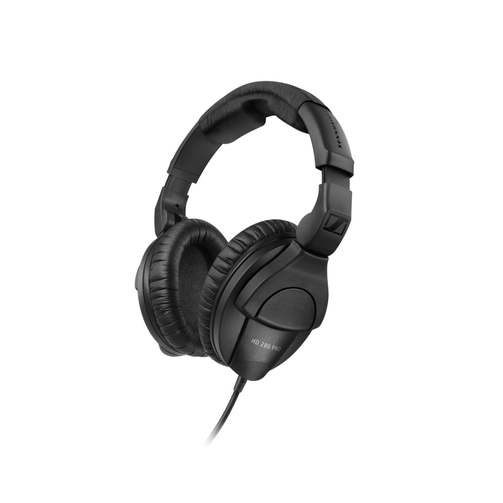Sennheiser HD 280 PRO Dynamic hi-fi stereo headphones, 64 Ω, closed, adjustable headband, coiled cab