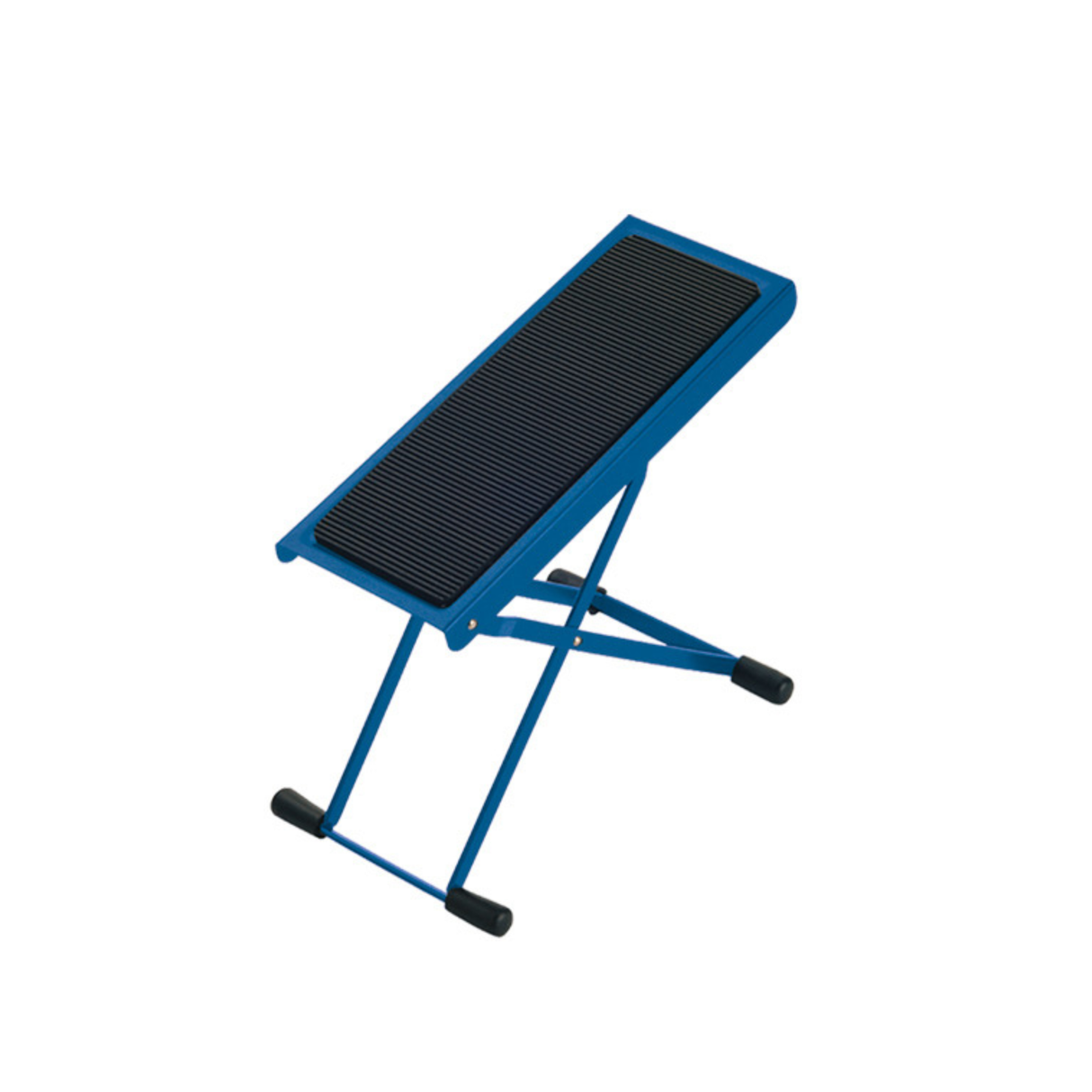 K&M 14670 footrest for guitar players, blue