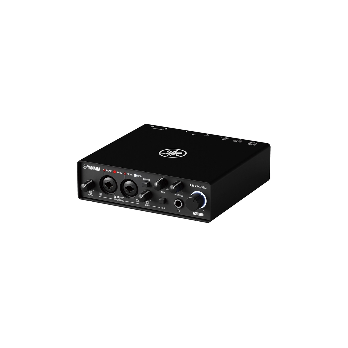 Yamaha URX22C 2-in/2-out USB-C Audio/MIDI Interface
