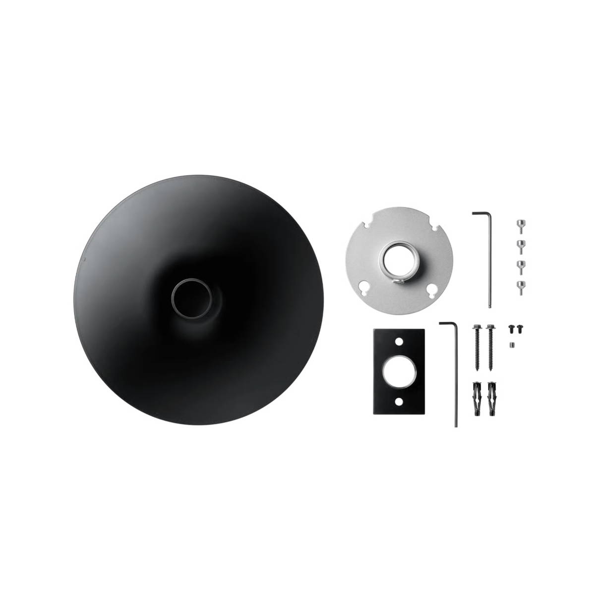 Shure A900-PM Pole mount kit for MXA910 and MXA920 microphones. Round (black)