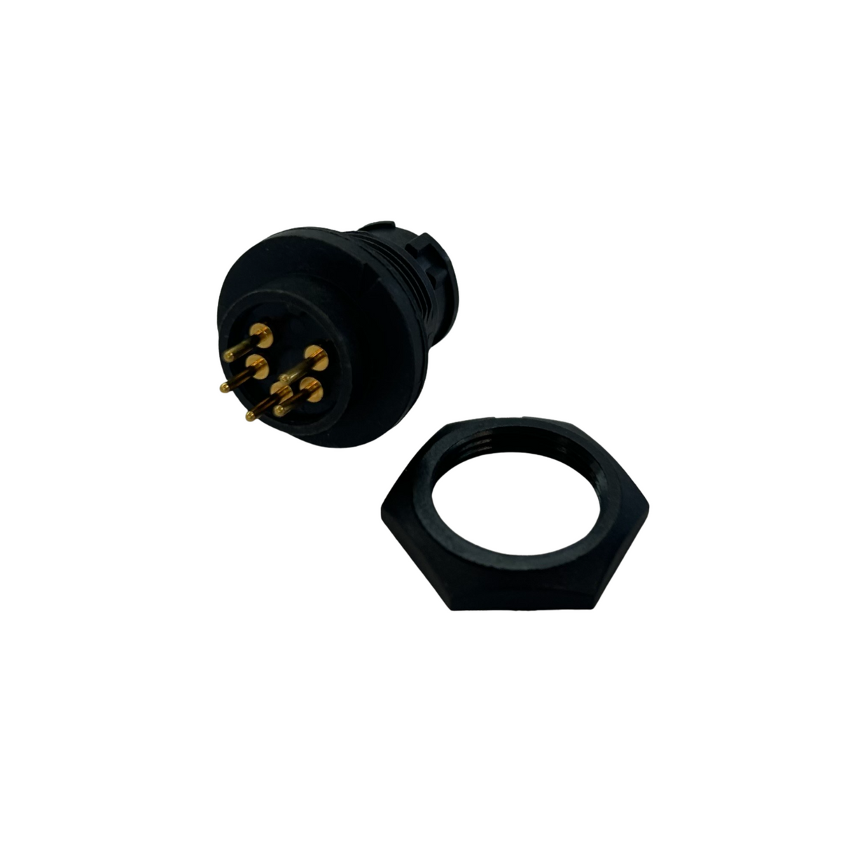 Switchcraft EN3 connector with PCB pins; for MM-4XP