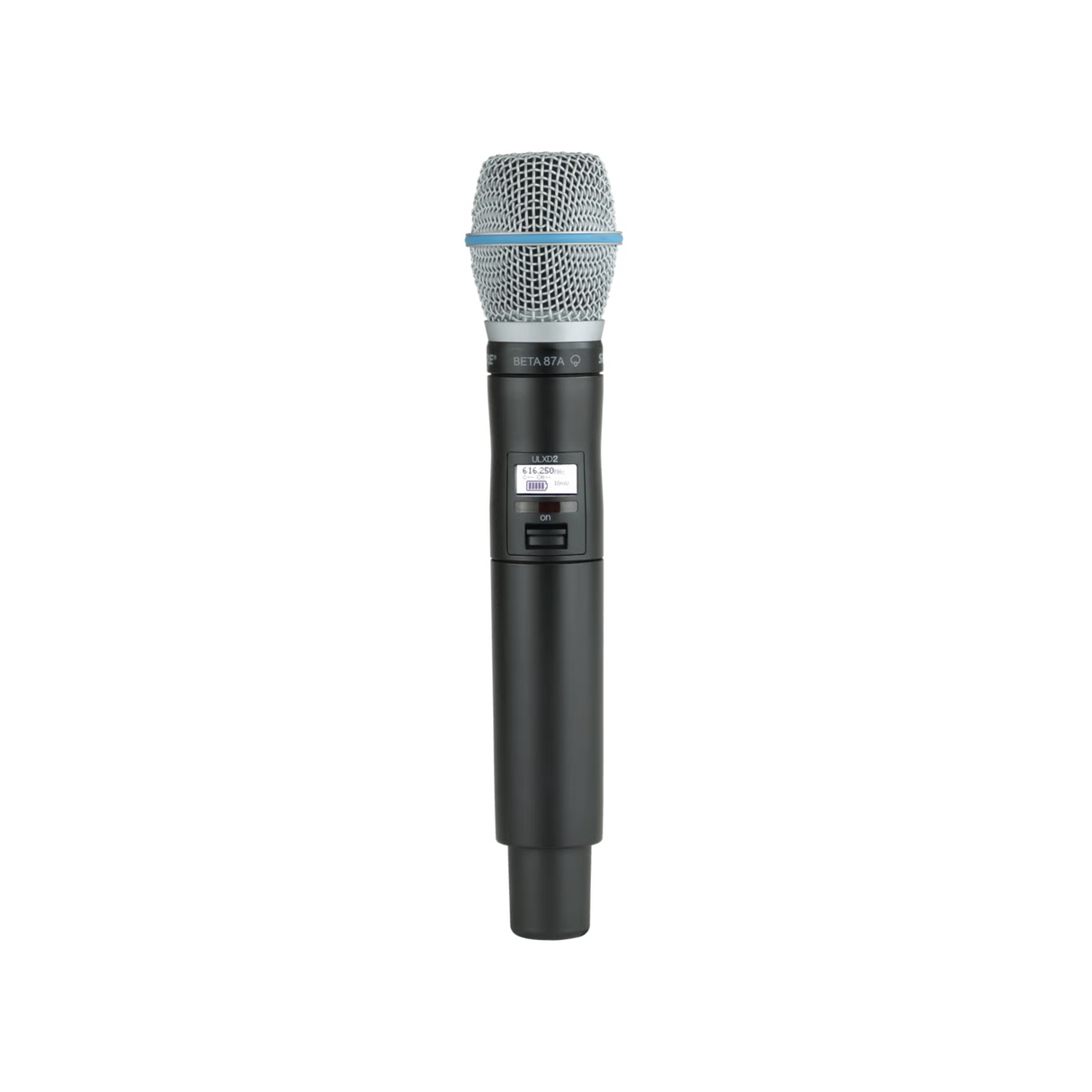 Shure digital handheld transmitter, BETA87A capsule (Ch38-41)