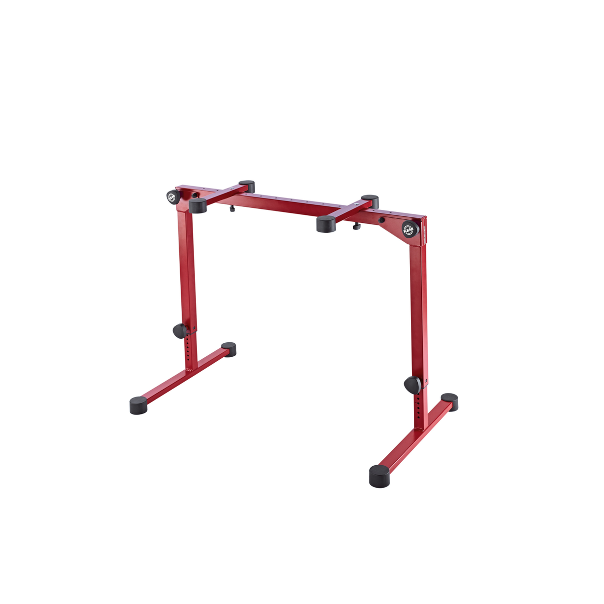 K&M 18820 Table-style keyboard stand »Omega Pro«, ruby red