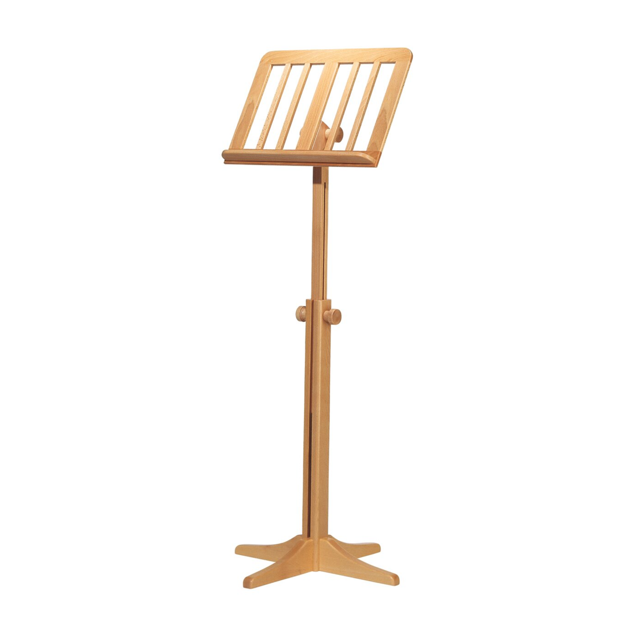 K&M 116/1 wooden music stand, beech