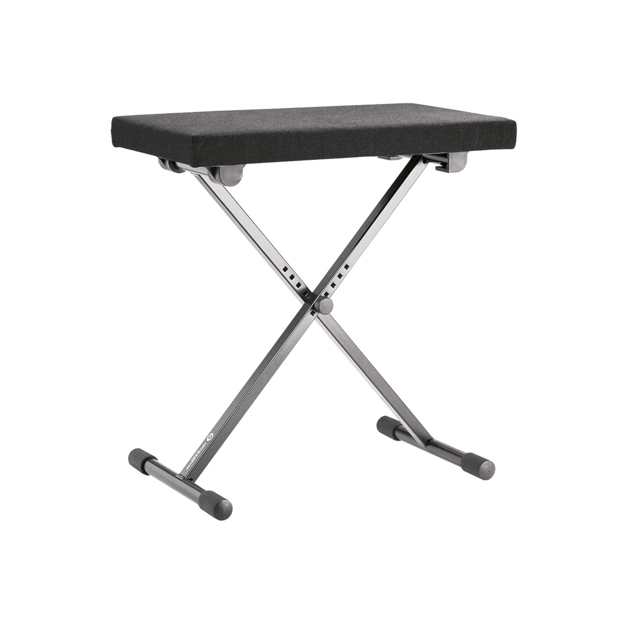 K&M 14066 keyboard bench, black fabric
