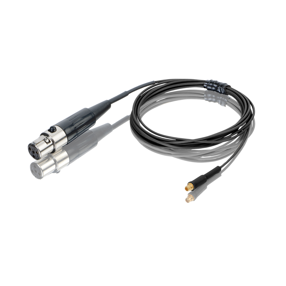 Countryman standard cable only; for E6 (round EarSet) microphone wired for Shure (Switchcraft TA4F),