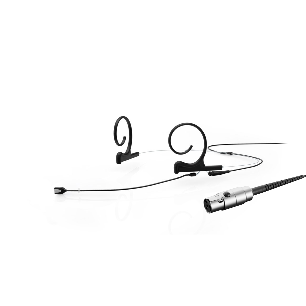 DPA 4166 CORE+ Omni Flex Headset Mic, 90 mm Boom, Black, TA4F Mini-XLR