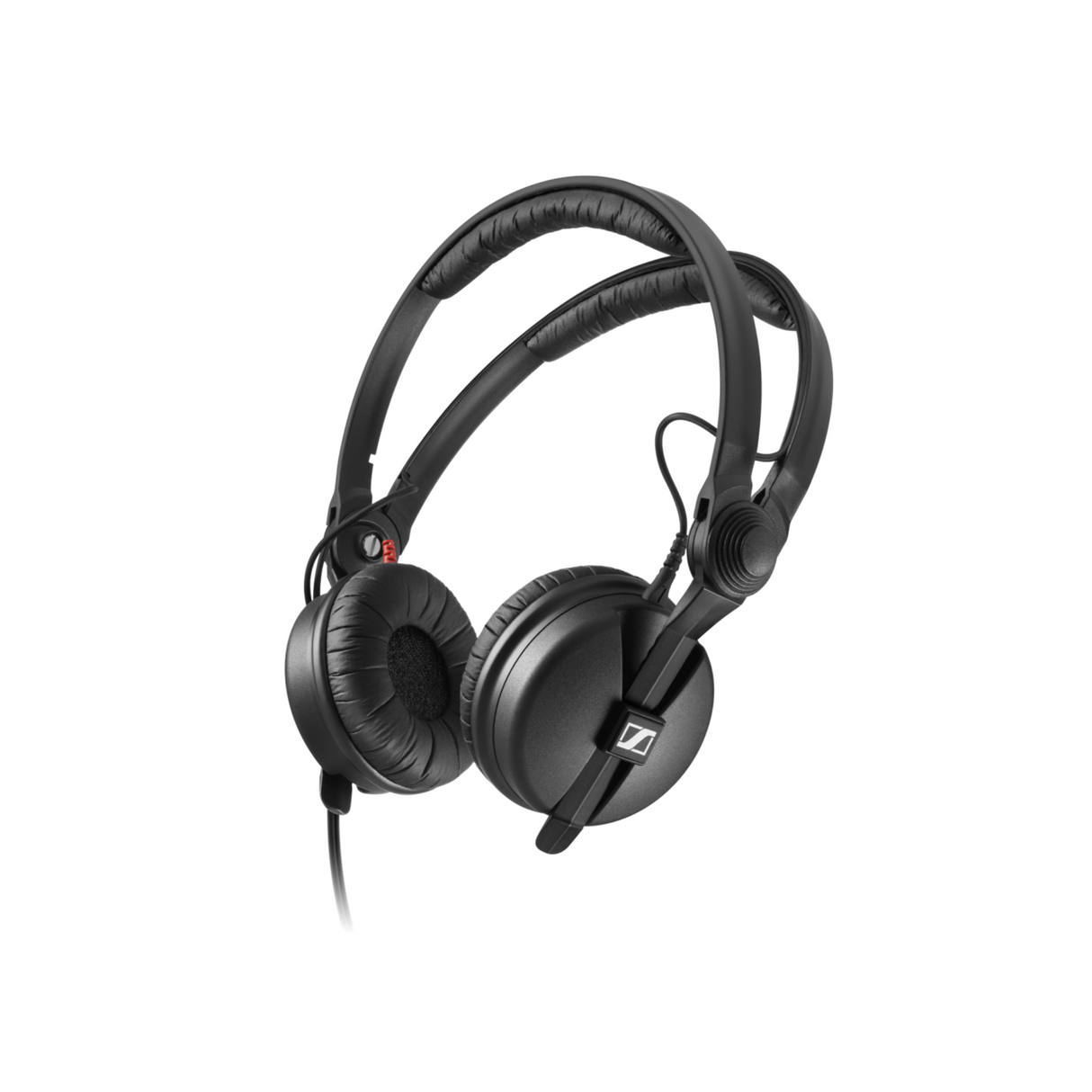 Sennheiser HD 25 Dynamic headphones, 70 Ω, closed, supra-aural,, adjustable headband, steel core cab