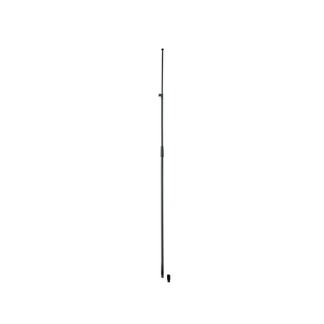 K&M 26007 extra tall rod combination for round base , black