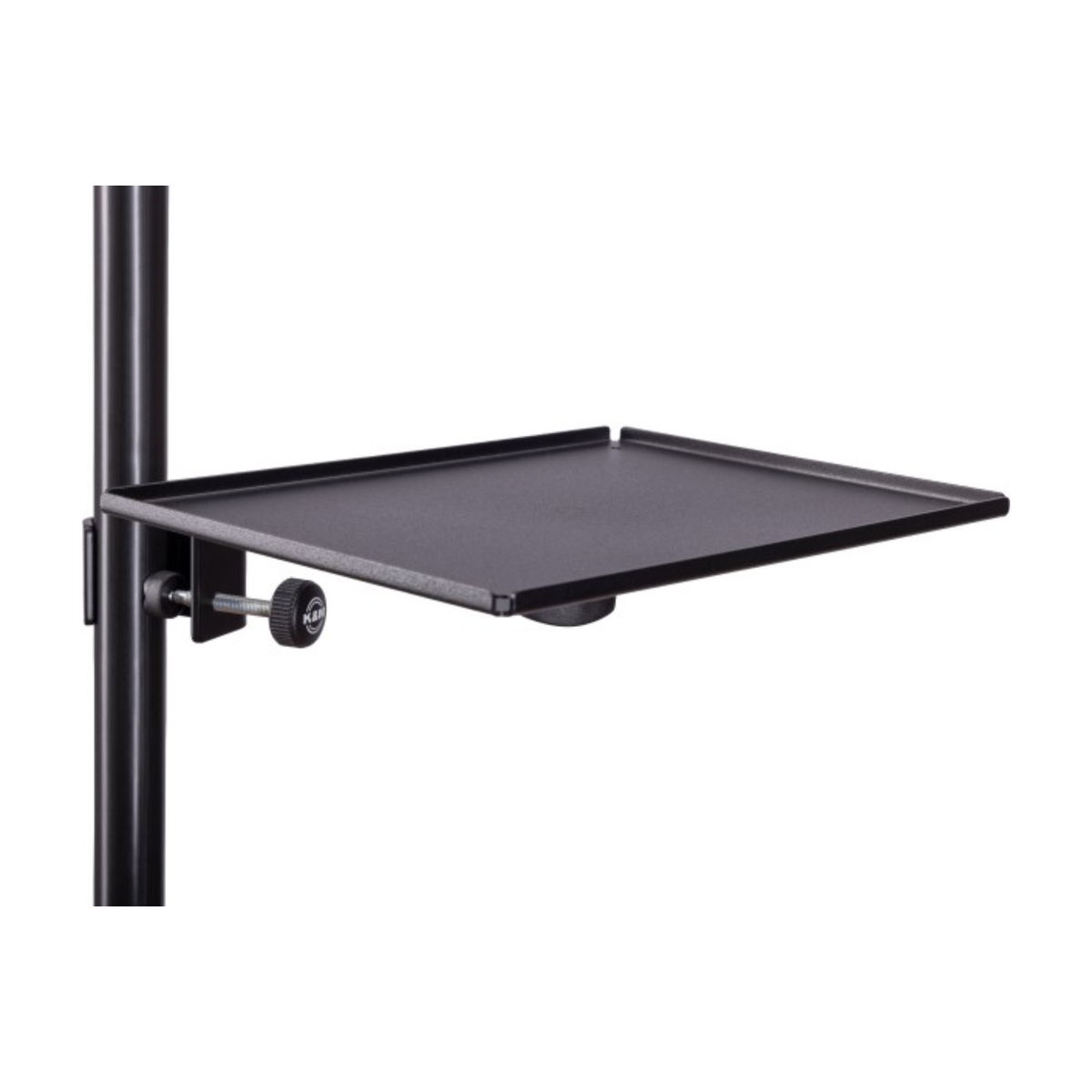 K&M 12222 tray for tube diameter up to 30mm, structred black