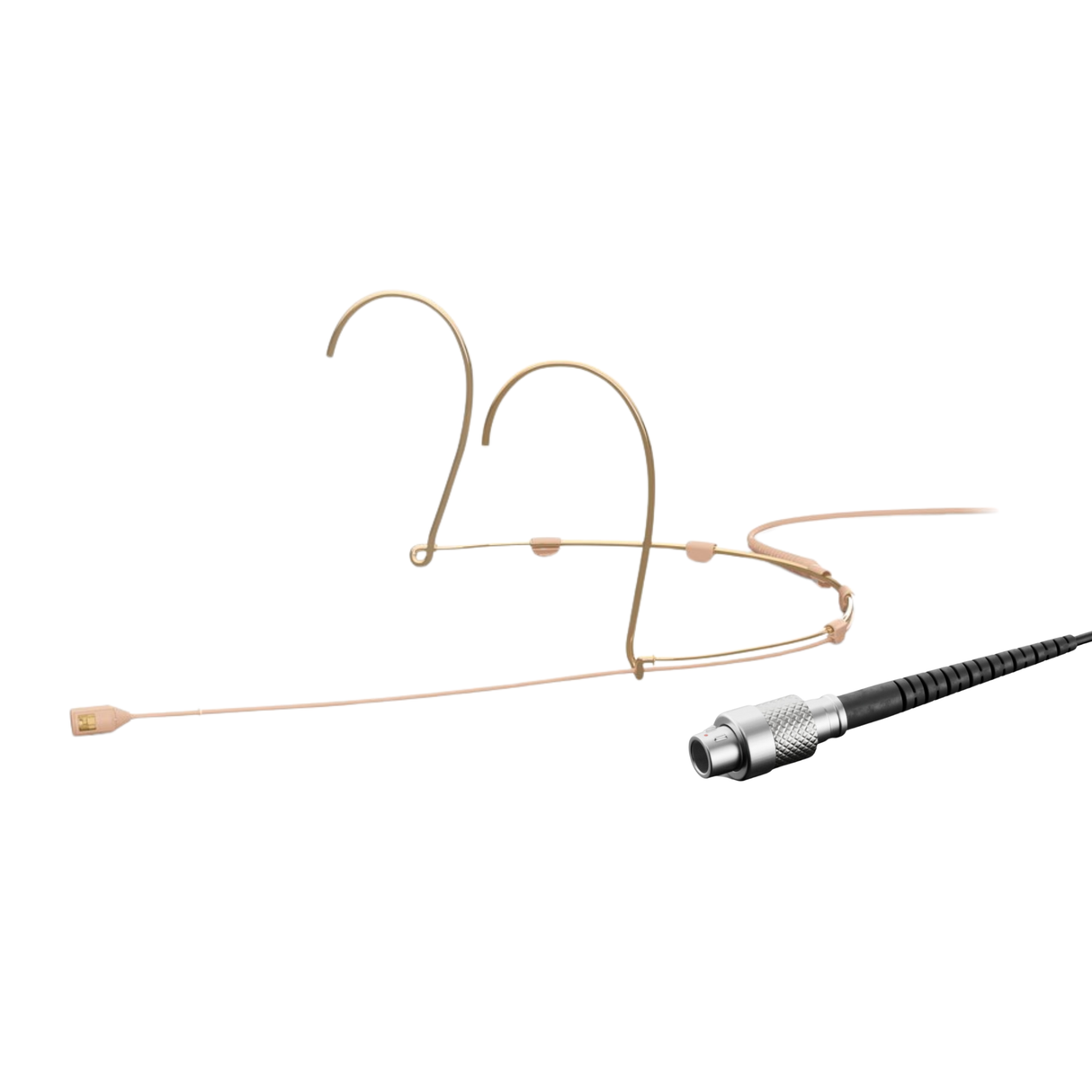 DPA 4088 CORE+ Directional  Headset Mic, Beige, 3-pin LEMO, Small