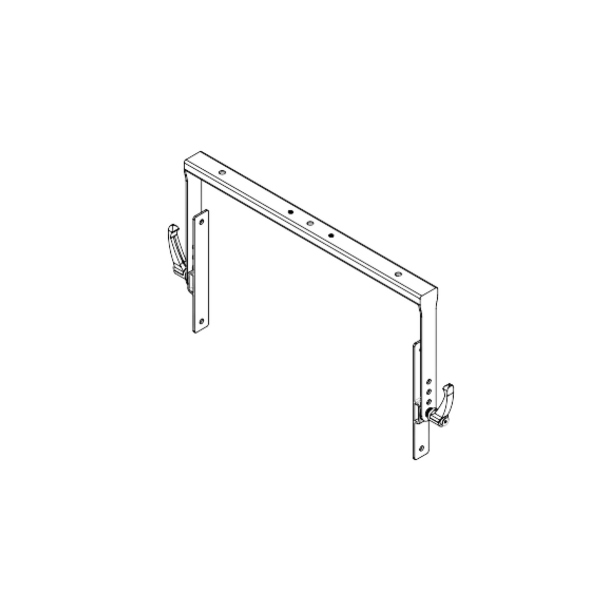 EM Acoustics FC-129h Horizontal hanging cradle for EMS-129/126/122/122w, black