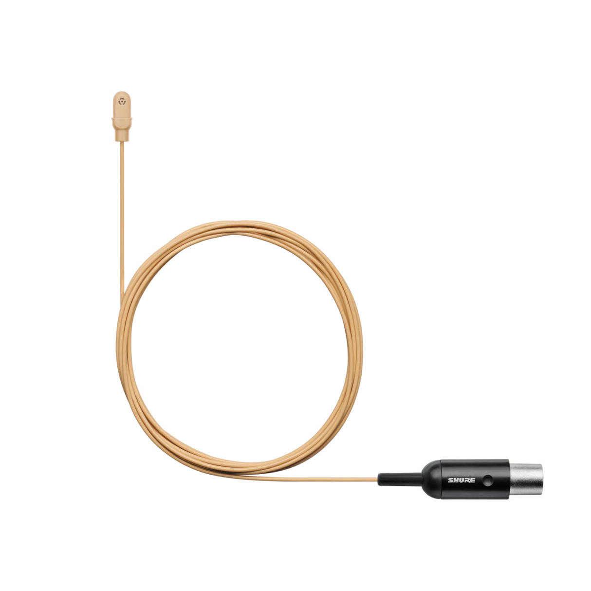 Shure Omnidirectional Condenser Microphone Lavalier with MTQG connector (Tan)
