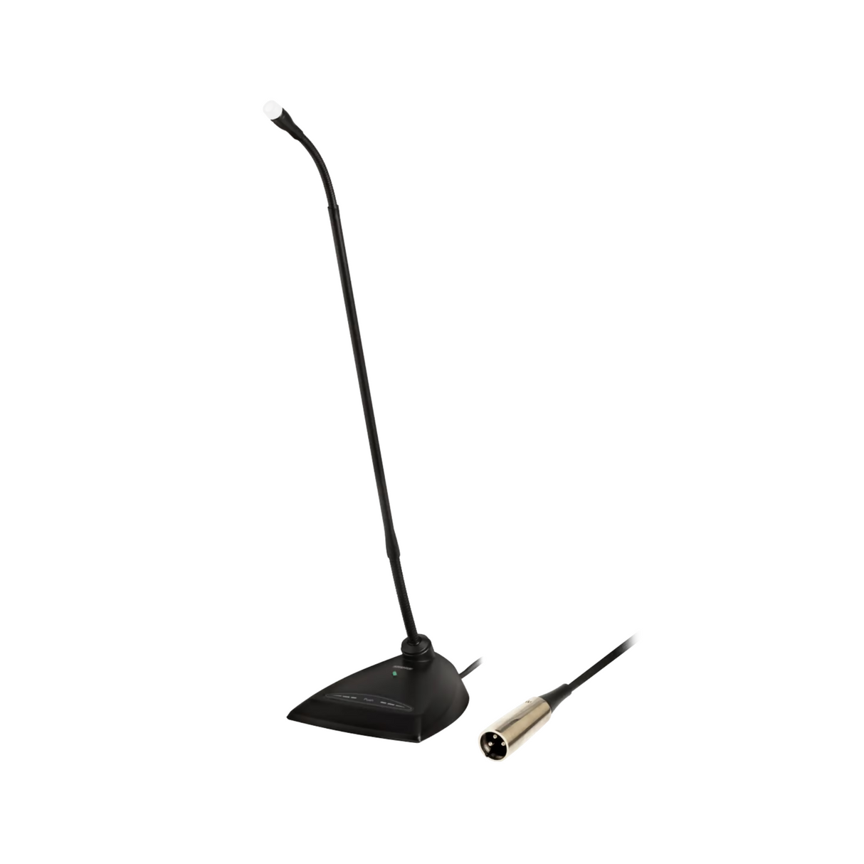 Shure 18 inch gooseneck body with desktop base, no capsule