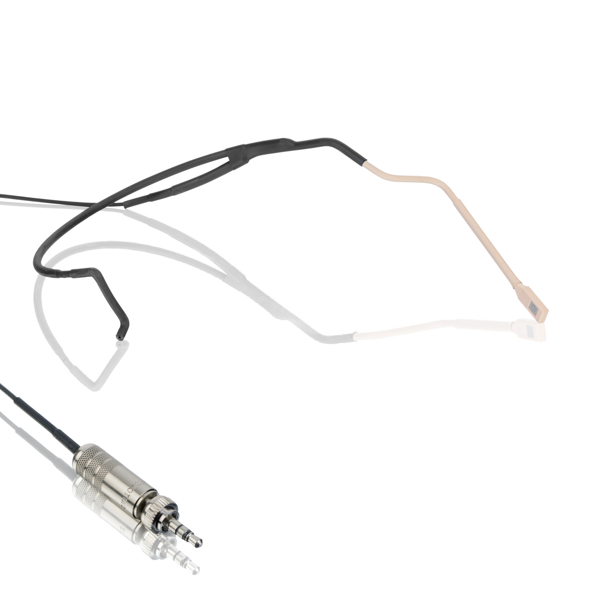 Countryman cardioid ISOMAX headset microphone wired for Sennheiser 3.5mm, light beige