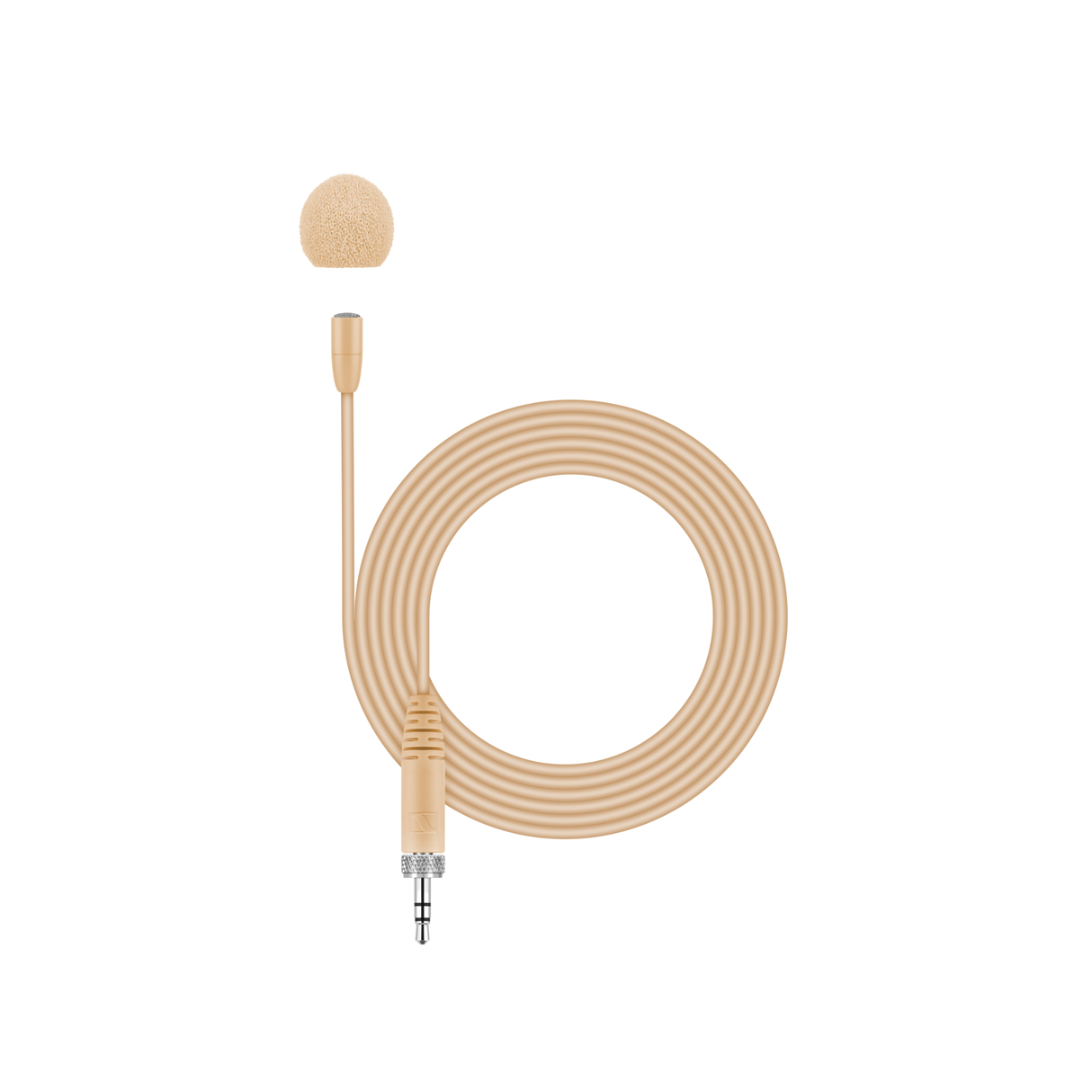 Sennheiser MKE ESSENTIAL OMNI-BEIGE Lavalier microphone (omnidirectional, pre-polarized condenser)