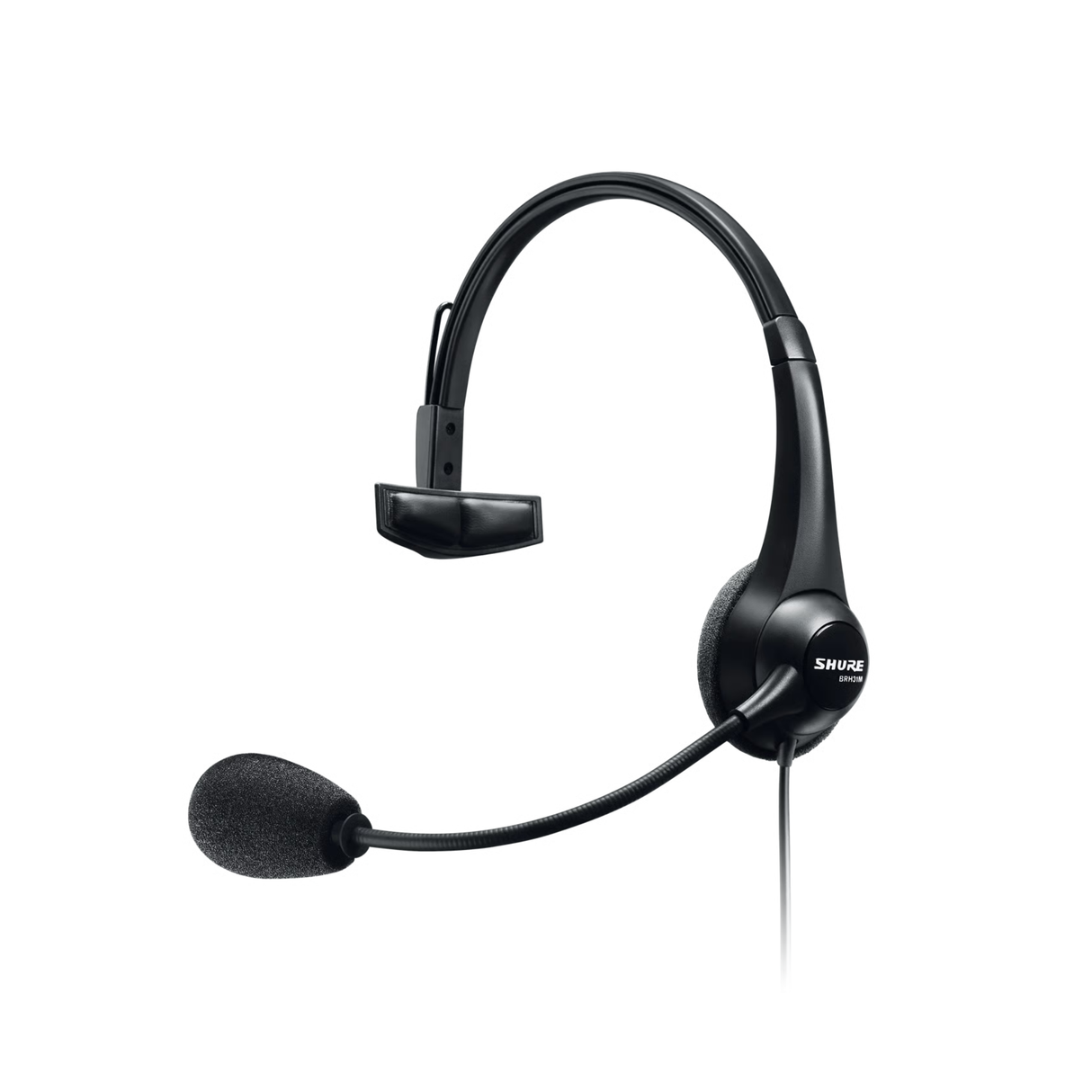 Shure Lightweight Single Ear Headset W/Mic, 4M
