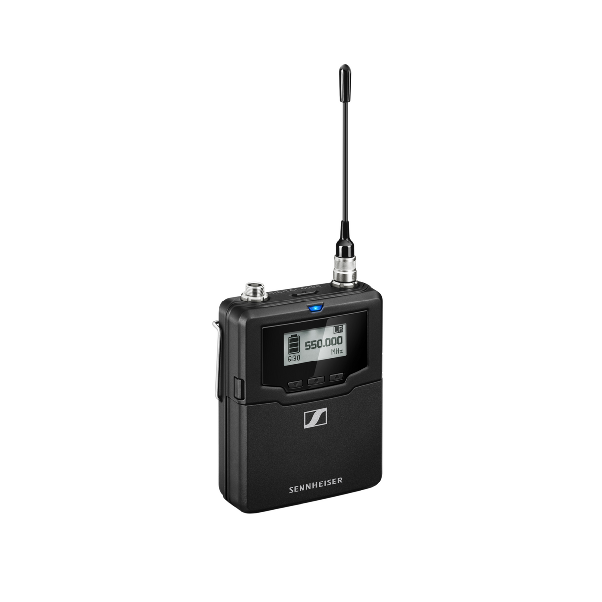 Sennheiser SK 6000 BK A5-A8 Bodypack transmitter, digital, LR mode, 3-pole SE plug, AES 256, black,