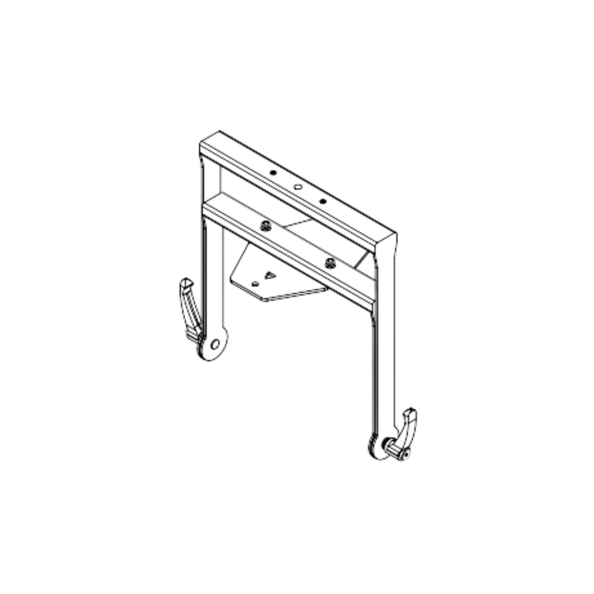 EM Acoustics FC-129v Vertical hanging cradle for EMS-129/126/122/122w, black