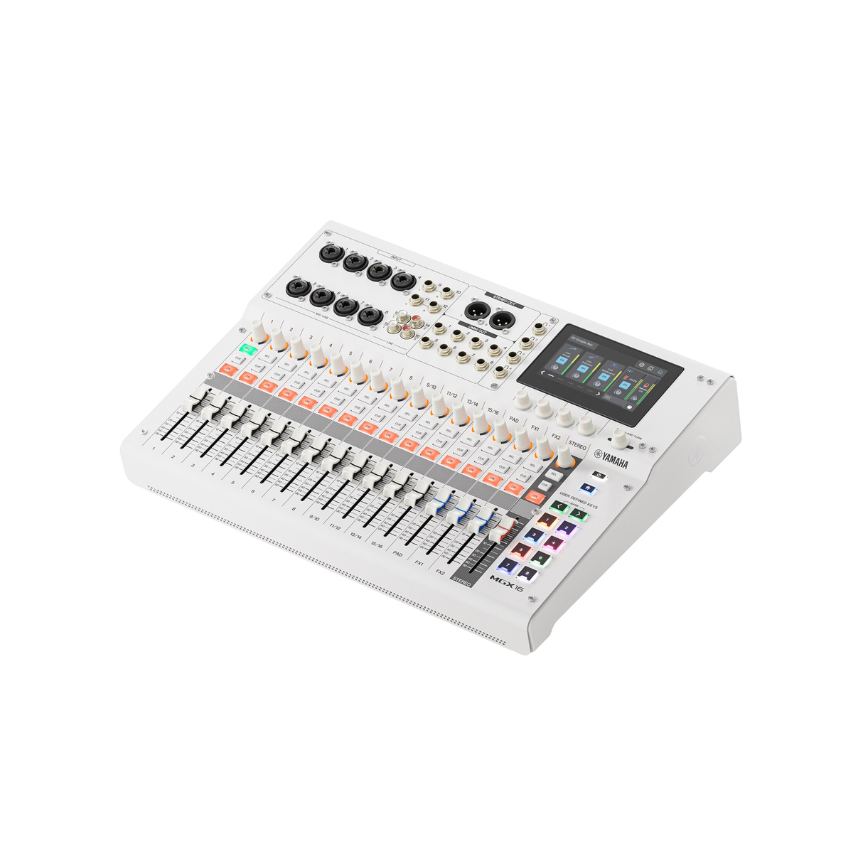 Yamaha MGX16 W 22-Channel Digital Mixing Console, white