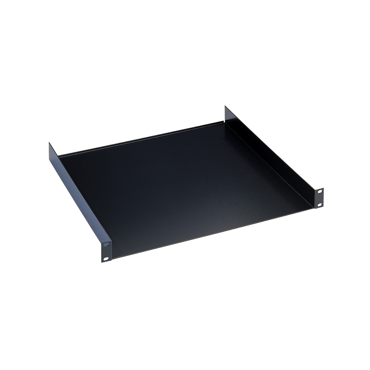 K&M 28481 19" rack shelf, 1U, 380mm, black