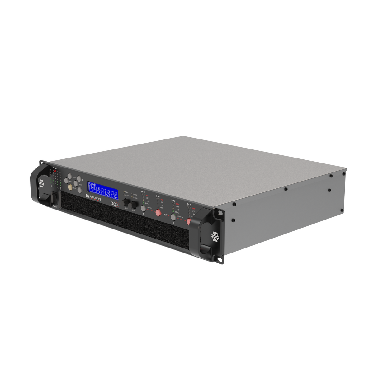 EM Acoustics 4-channel professional DSP power amplifier; 4 x 5000W into 2 ohms