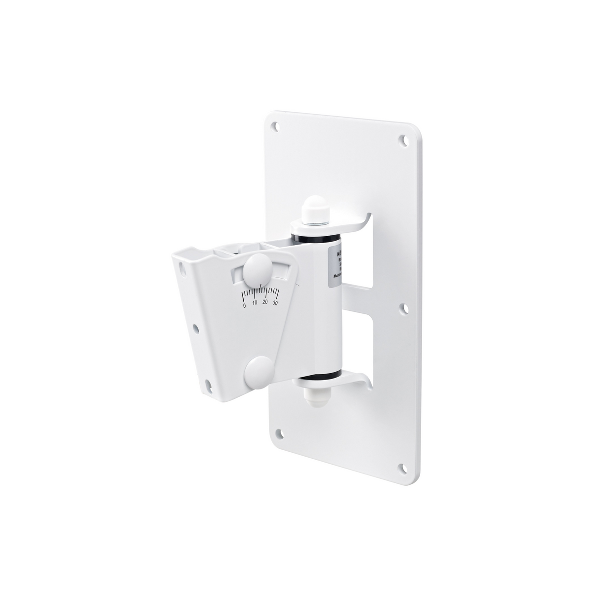 K&M 24481 speaker wall mount, white