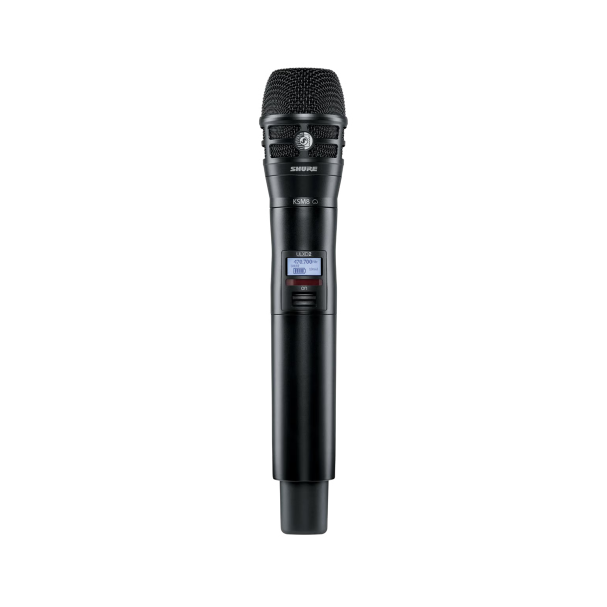 Shure ULXD2/K8 Digital Handheld Transmitter with KSM8 Capsule, black (470-636MHz)