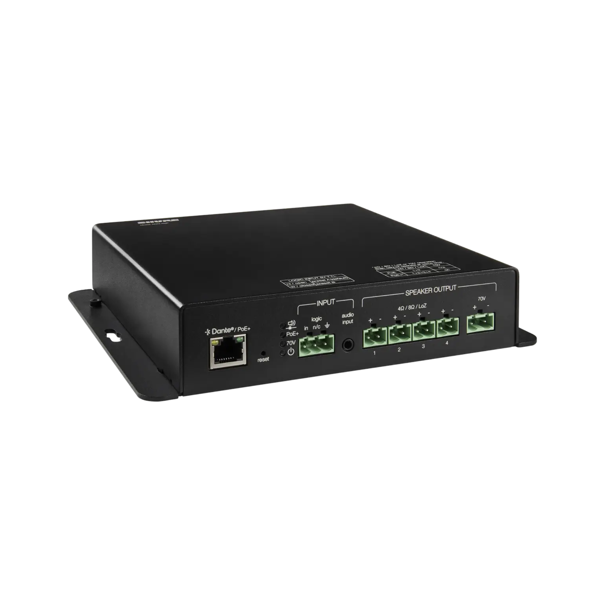 Shure PoE+ Powered Multichannel Amplifier