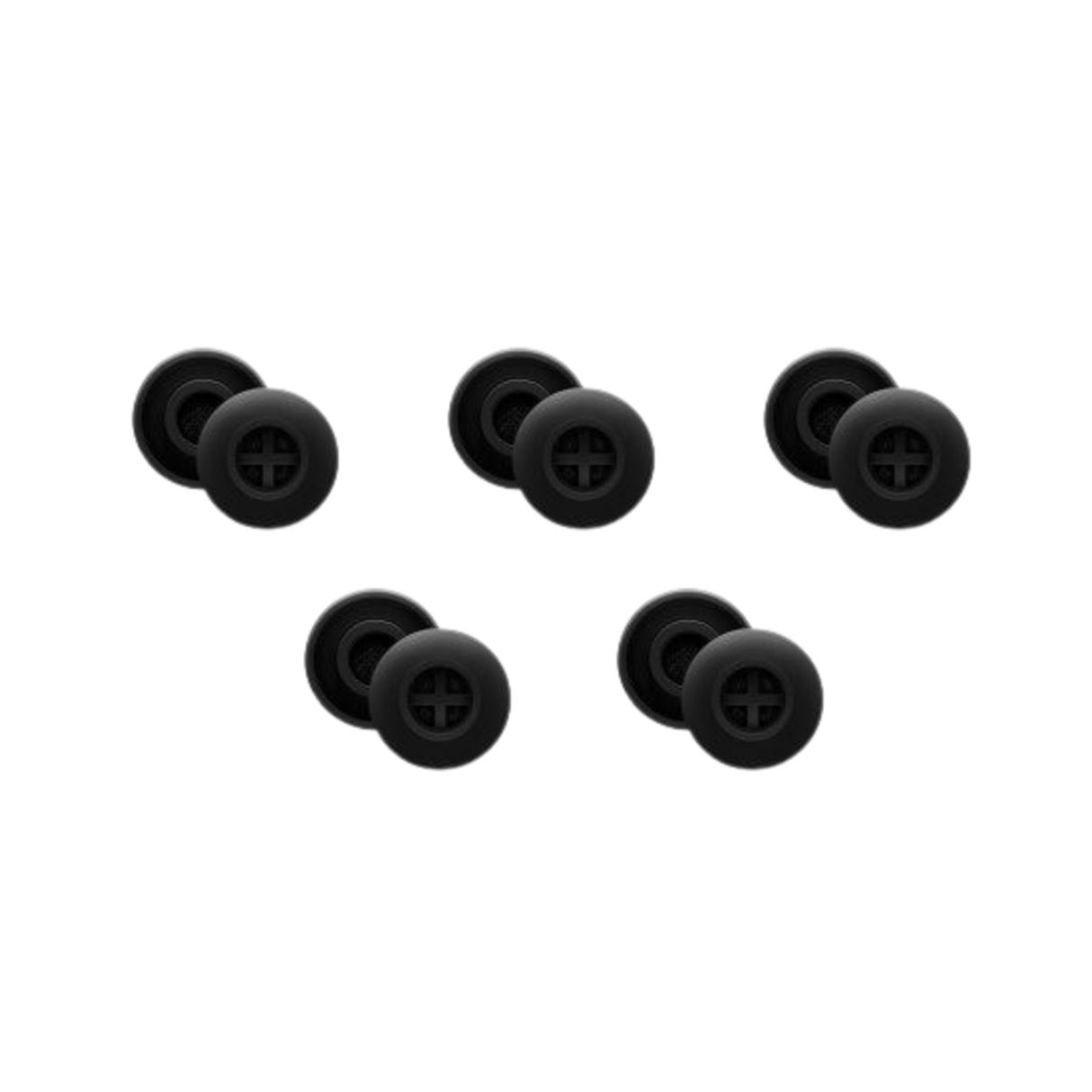 Sennheiser SILICONE EAR ADAPTER “M” Pairs of silicone ear adapter, size medium, black identifier