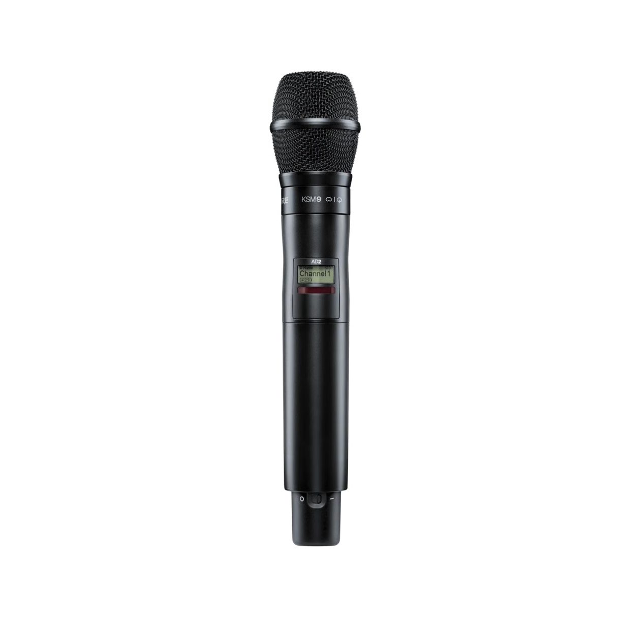 Shure Axient Digital handheld transmitter with KSM9 capsule (606-694 MHz) (black)