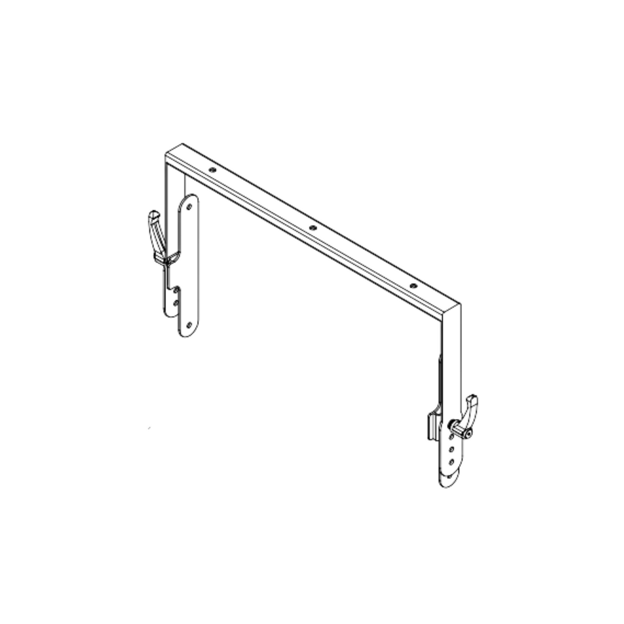 EM Acoustics FC-159h Horizontal hanging cradle for EMS-159/156, White