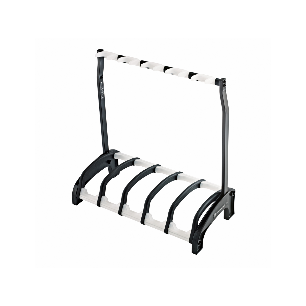 K&M 17525 five e-guitar stand »Guardian 5«, black