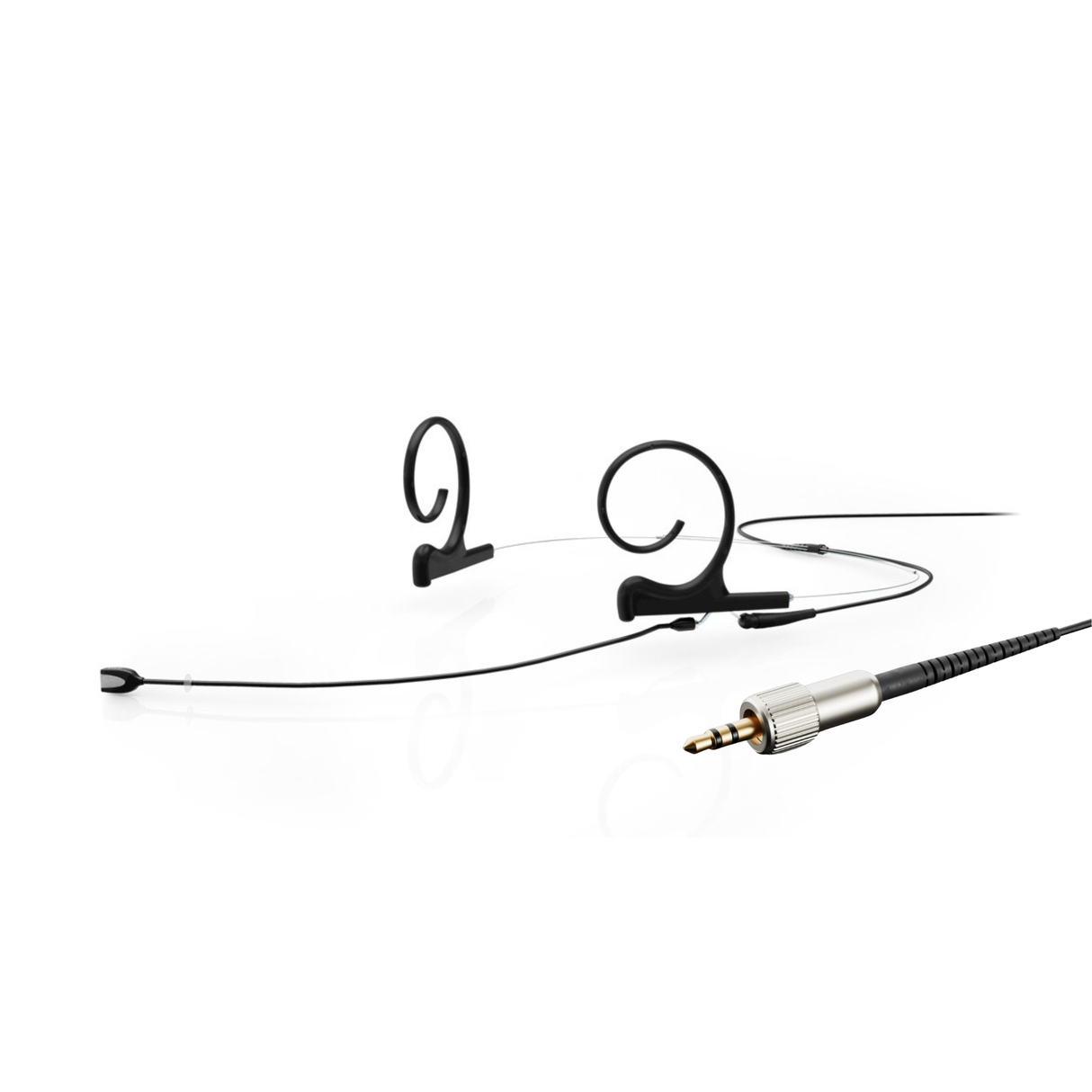DPA 4166 CORE+ Omni Flex Headset Mic, 110 mm Boom, Black, Mini-Jack