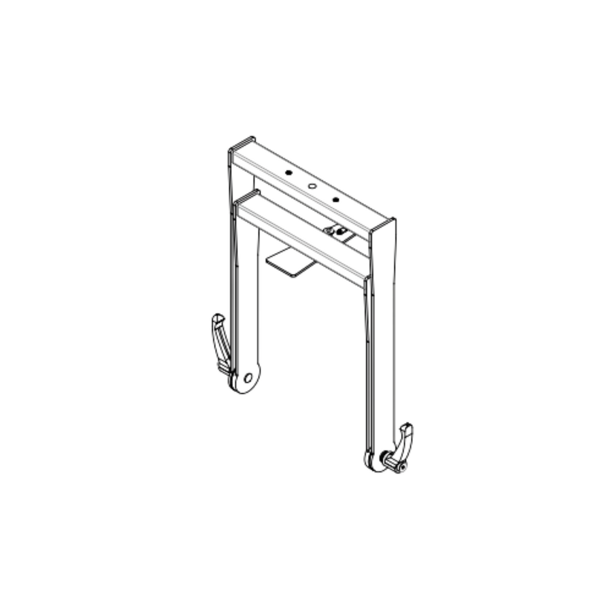 EM Acoustics FC-R10v Vertical flying cradle for R10, black