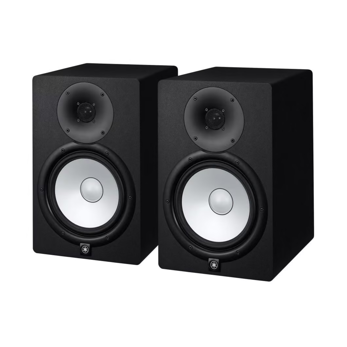 Yamaha HS8MPUK Bi-amped 2-way bass reflex studio monitor pair, 75W + 45W, black