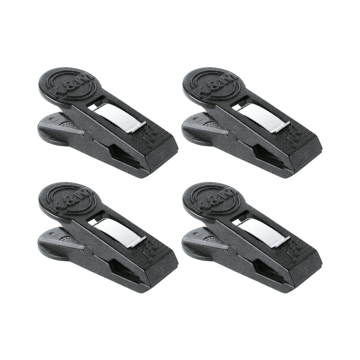 K&M 16060 sheet music clip (pack of 4), black