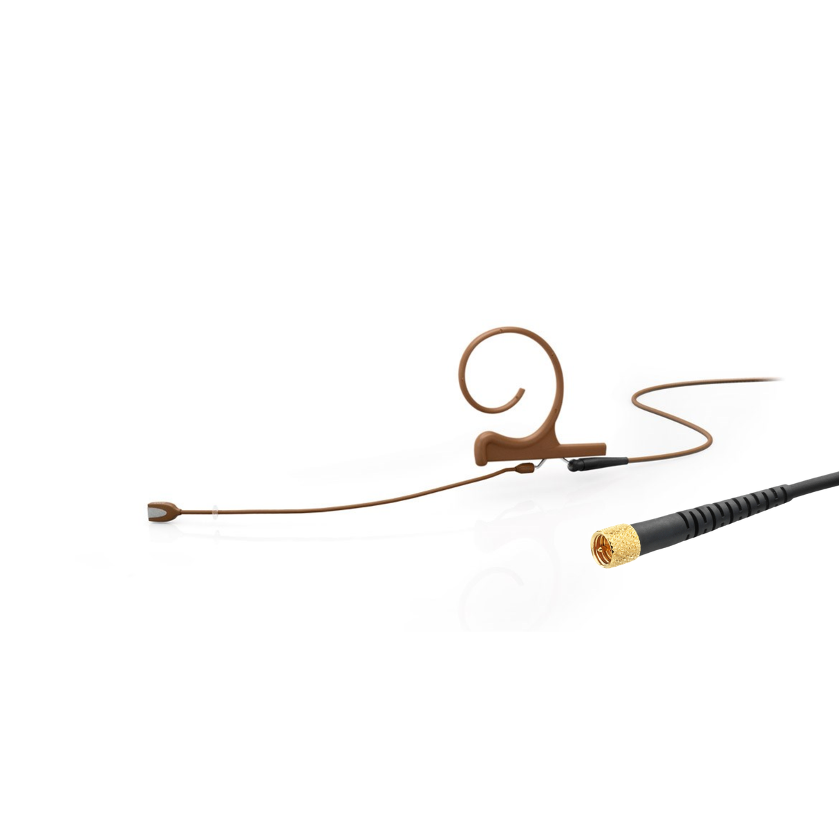 DPA 4166 CORE Omni Flex Headset Mic, 90 mm Boom, Brown, MicroDot