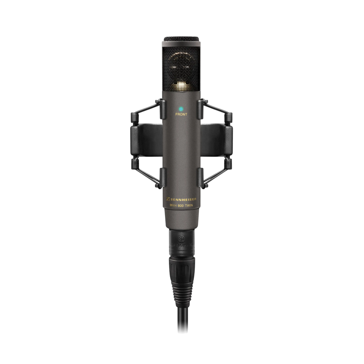 Sennheiser MKH 800 TWIN NX RF condenser microphone, 2 x cardioid, variable directionality, 5-pin
