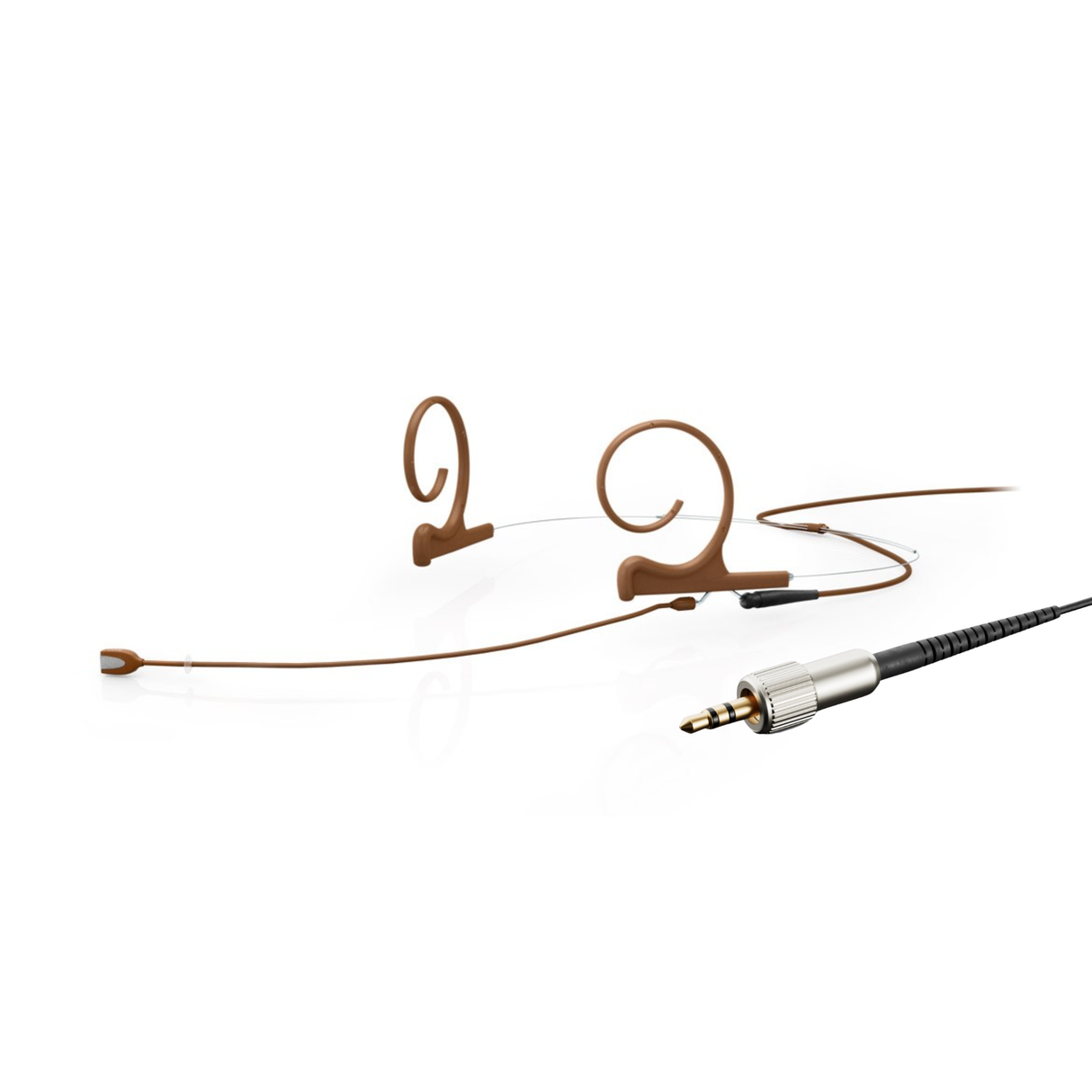 DPA 4166 CORE Omni Flex Headset Mic, 110 mm Boom, Brown, Mini-Jack